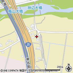 三重県亀山市山下町311周辺の地図