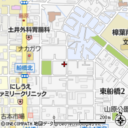 大阪府枚方市東船橋1丁目31-6周辺の地図