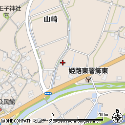 兵庫県姫路市飾東町山崎1887周辺の地図