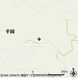 岡山県加賀郡吉備中央町平岡1128周辺の地図