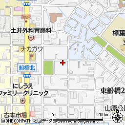 大阪府枚方市東船橋1丁目31周辺の地図