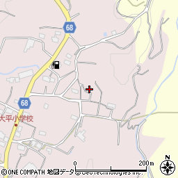 静岡県浜松市浜名区大平1049周辺の地図