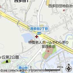 ＥＮＥＯＳ　ＤＤセルフネオス川西ＳＳ周辺の地図