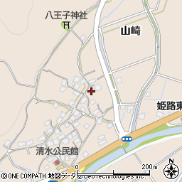 兵庫県姫路市飾東町山崎996周辺の地図