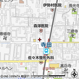 京都府城陽市寺田西ノ口19-1周辺の地図
