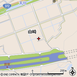 兵庫県姫路市飾東町山崎1751周辺の地図