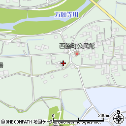 兵庫県小野市西脇町76-7周辺の地図
