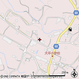 静岡県浜松市浜名区大平768-1周辺の地図