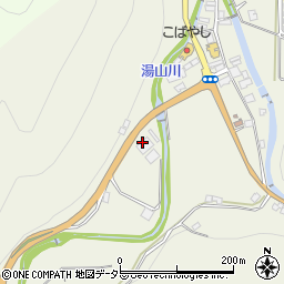 岡山県加賀郡吉備中央町湯山62周辺の地図