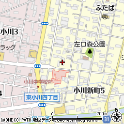 岩久 小川支店周辺の地図