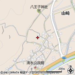 兵庫県姫路市飾東町山崎1111周辺の地図