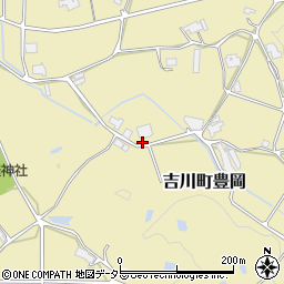 兵庫県三木市吉川町豊岡785周辺の地図