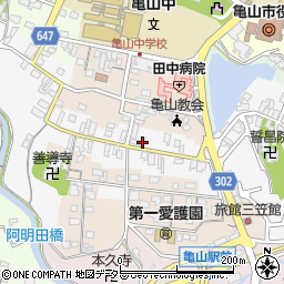 三重県亀山市西町437周辺の地図