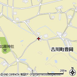 兵庫県三木市吉川町豊岡784周辺の地図