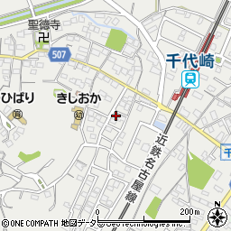 三重県鈴鹿市岸岡町2839周辺の地図