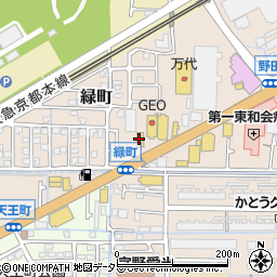 京都 錦わらい 高槻店周辺の地図