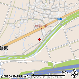 兵庫県姫路市飾東町山崎546-2周辺の地図