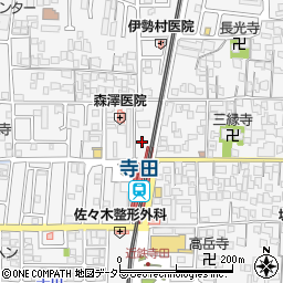 京都府城陽市寺田西ノ口16周辺の地図