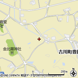 兵庫県三木市吉川町豊岡2666周辺の地図