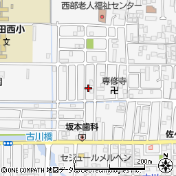 京都府城陽市寺田西ノ口39-9周辺の地図