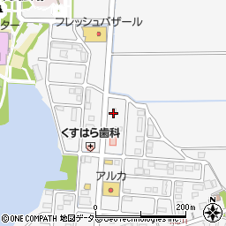 カフェ ムーンローズ周辺の地図