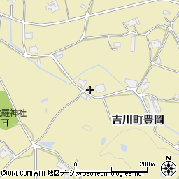 兵庫県三木市吉川町豊岡2651周辺の地図