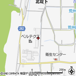 京都府城陽市寺田（北堤下）周辺の地図