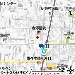 京都府城陽市寺田西ノ口19周辺の地図