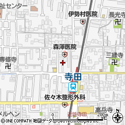 京都府城陽市寺田西ノ口19周辺の地図