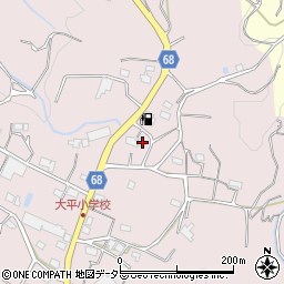 静岡県浜松市浜名区大平831周辺の地図
