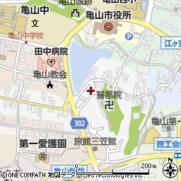 三重県亀山市西町476-1周辺の地図