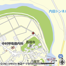 島根県浜田市内村町本郷854周辺の地図