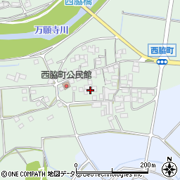 兵庫県小野市西脇町293周辺の地図