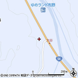 広島県三次市布野町下布野670周辺の地図