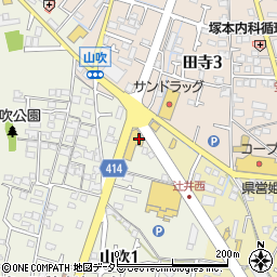 兵庫県姫路市山吹1丁目11周辺の地図