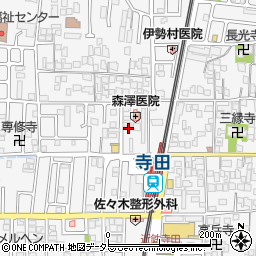 京都府城陽市寺田西ノ口20-9周辺の地図