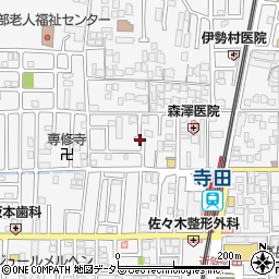 京都府城陽市寺田西ノ口27-24周辺の地図