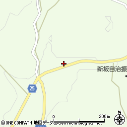 広島県庄原市東城町三坂496周辺の地図