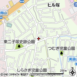 京都府八幡市美濃山（幸水）周辺の地図