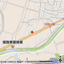 兵庫県姫路市飾東町山崎571周辺の地図
