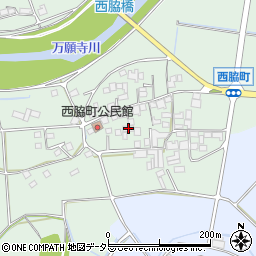 兵庫県小野市西脇町293-2周辺の地図