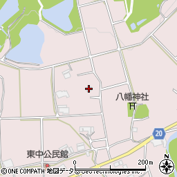兵庫県三木市口吉川町東中650周辺の地図
