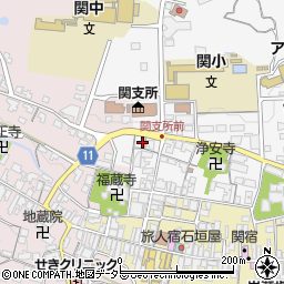 三重県亀山市関町木崎949周辺の地図