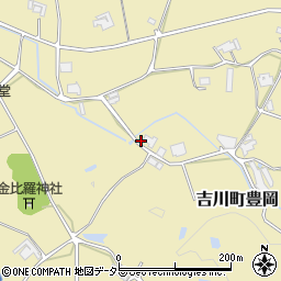 兵庫県三木市吉川町豊岡795-1周辺の地図