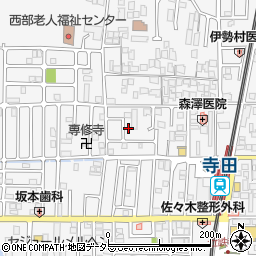 京都府城陽市寺田西ノ口28-27周辺の地図