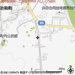 島根県浜田市治和町33周辺の地図