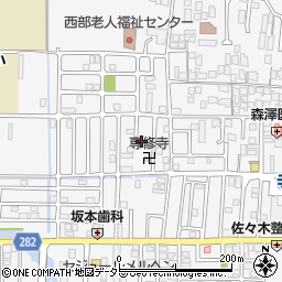 京都府城陽市寺田西ノ口38-12周辺の地図