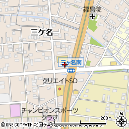 ホダカ焼津店周辺の地図