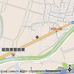 兵庫県姫路市飾東町山崎572周辺の地図