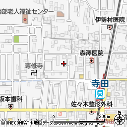 京都府城陽市寺田西ノ口26-12周辺の地図
